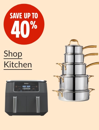 Save up to 40%.  Ninja Foodi Dual Zone Air Fryer  Lagostina Finezza 5-ply Clad 10-piece Cookset.