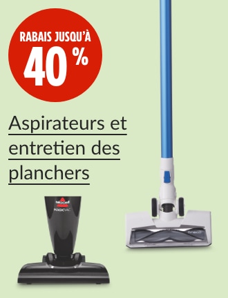 Économisez jusqu'à 40 %.  Aspirateur-balai sans fil Tineco T1 avec phares à DEL  Aspirateur-balai 2-en-1 BISSELL Magic 
