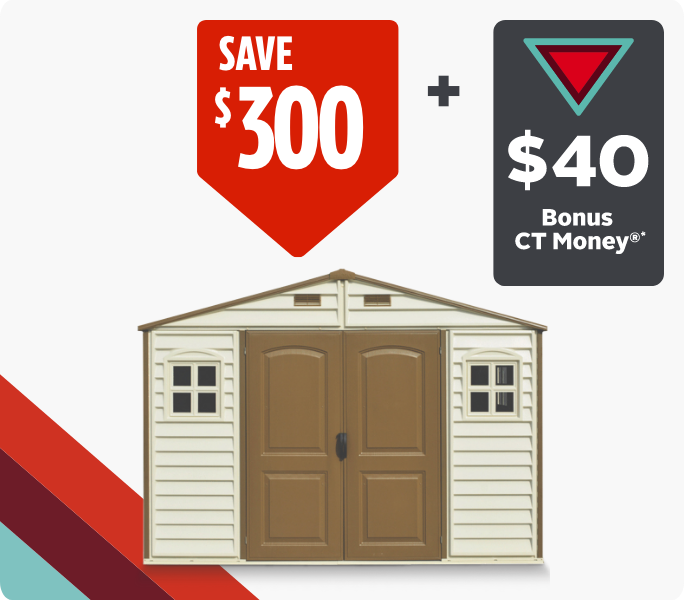 Save $300 + get $40 Bonus CT Money.