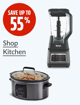 Save up to 55%.  Ninja Professional Plus Blender with Auto IQ.  PADERNO 6-Qt Programmable Slow Cooker, black stainless steel.
