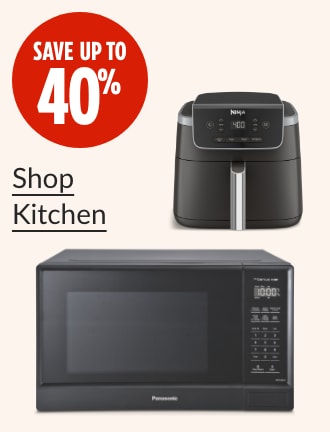 Save up to 40% on Kitchen. Shop now.