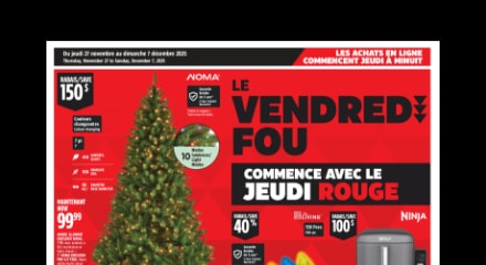 Aperçu de la circulaire du Vendredi fou maintenant.