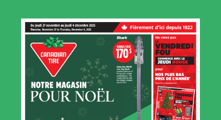 Magasinez la circulaire hebdomadaire maintenant.