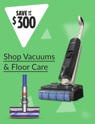 Shop Vacuums & Floor Care.