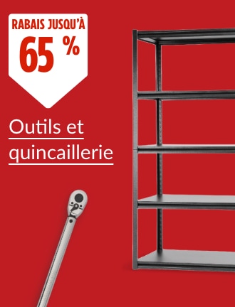 Magasinez des outils et de la quincaillerie.