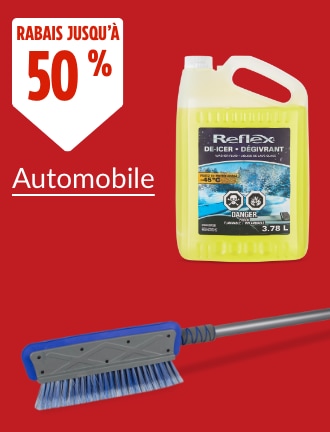 Magasinez des articles pour auto.