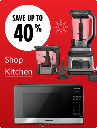 Save up to 40% on Kitchen.