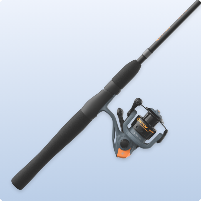 A fishing rod.