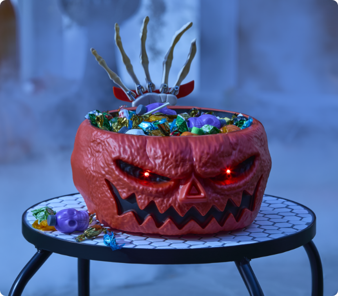 Décor intérieur pour l'automne et l'Halloween