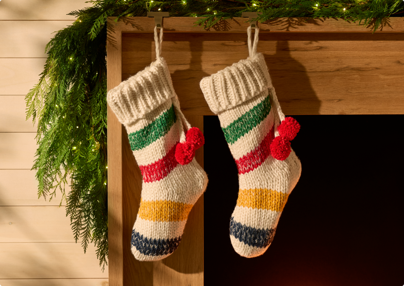 View the Hudson's Bay Stripes Knit Stocking