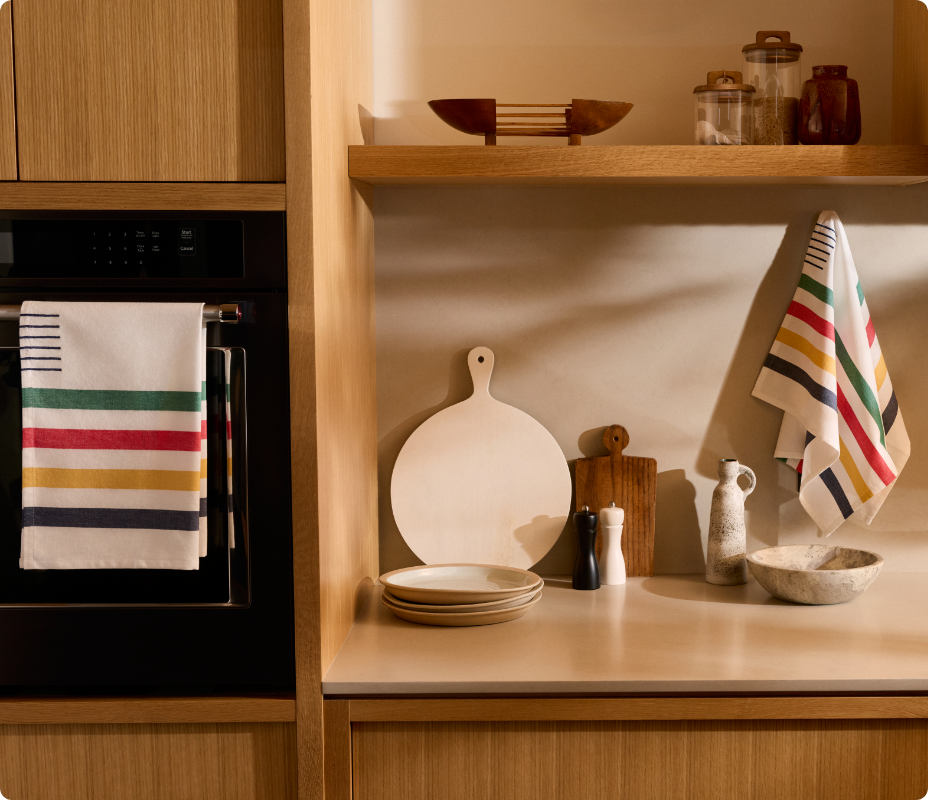 View the Hudson's Bay Stripes Tea Towels