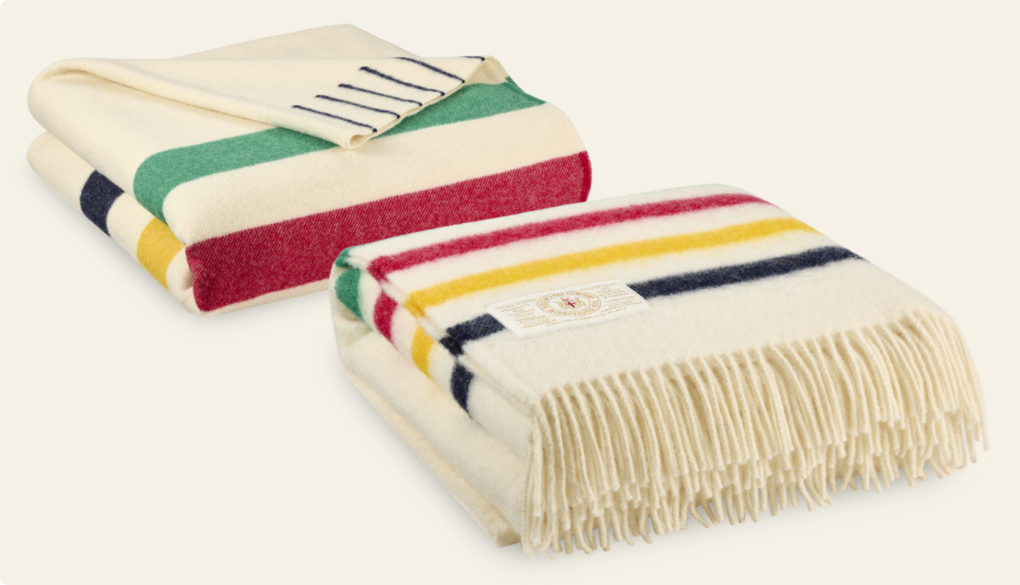 Hudson's Bay Stripes Blankets are now available in store only.