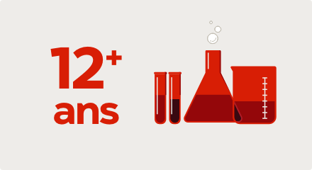 12 ans et plus