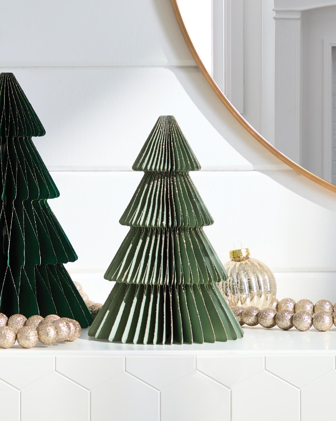 CANVAS Small Paper Tabletop Tree, 10-in