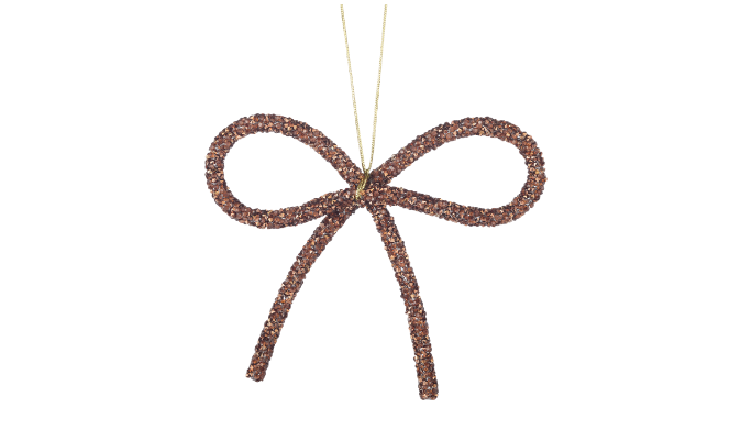 Boucle pailletée en bronze CANVAS