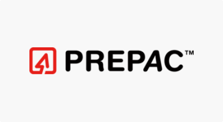 Prepac logo.