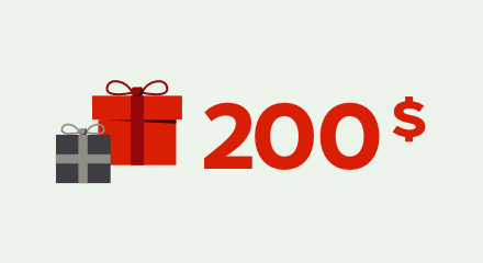 Cadeaux à moins de 200 $