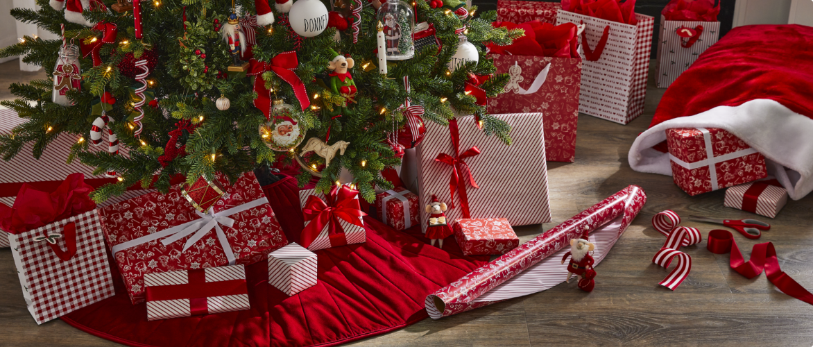 Find all the wrapping essentials you need including tape, ribbons and more.