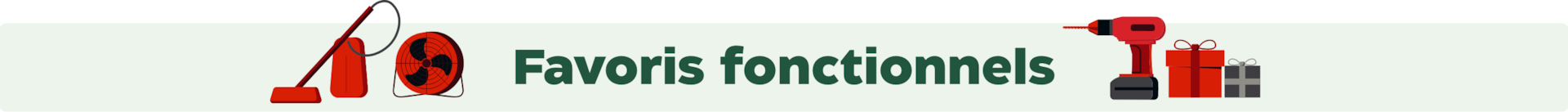 Favoris fonctionnels