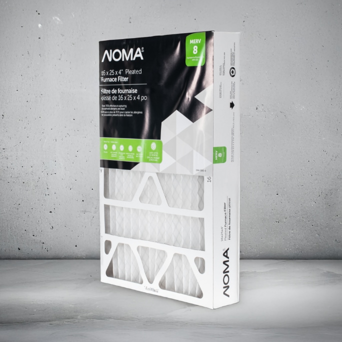 NOMA furnace filters, 20x25x5-in