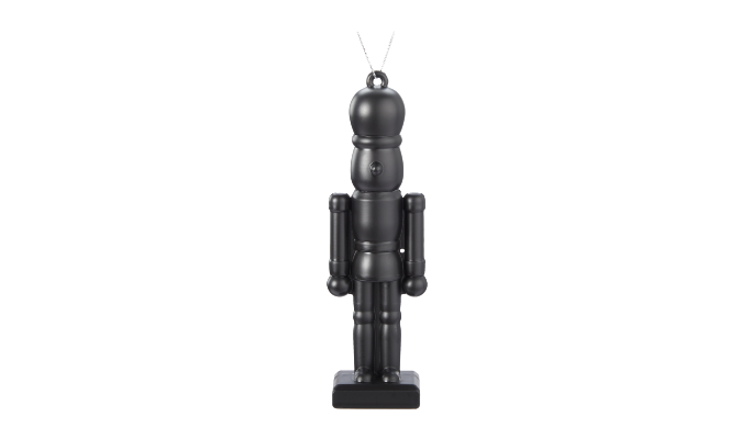 CANVAS Black Nutcracker Ornament