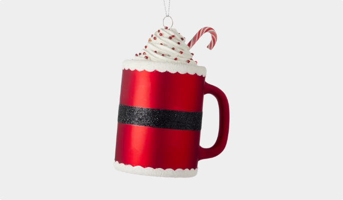 CANVAS Hot Chocolate Mug Ornament