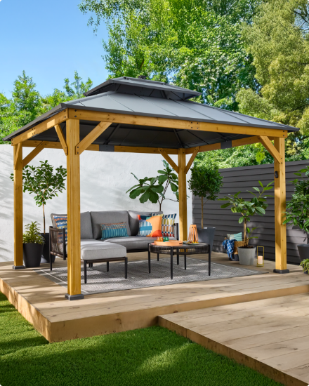 CANVAS Collingwood Hard-Top Gazebo. 