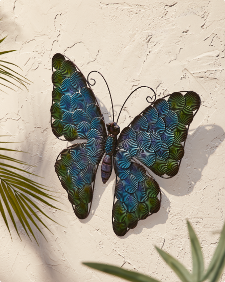 For Living Butterfly Wall Art. 