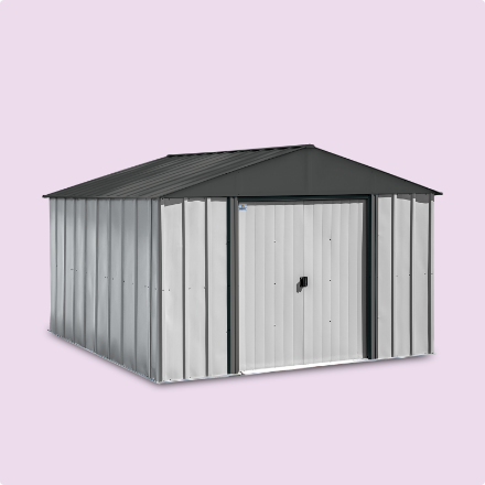 Arrow Driftwood Series Shed, 10-ft x 10-ft. 