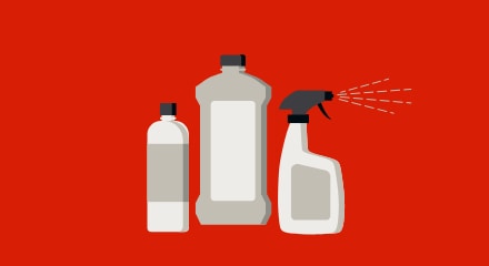 Solutions de nettoyage