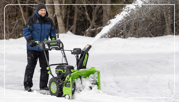 Greenworks Snowblower