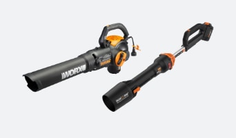 Deuxs souffleurs de feuilles Worx