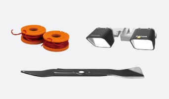 Lame déchiqueteuse de rechange, Bobine de rechange pour coupe-herbe et lampe Worx