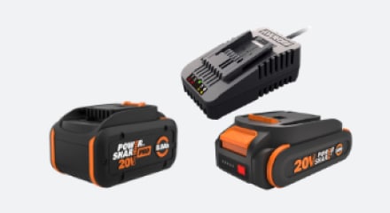 Batteries et chargeurs Worx