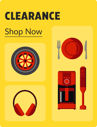 Shop clearance deals now.