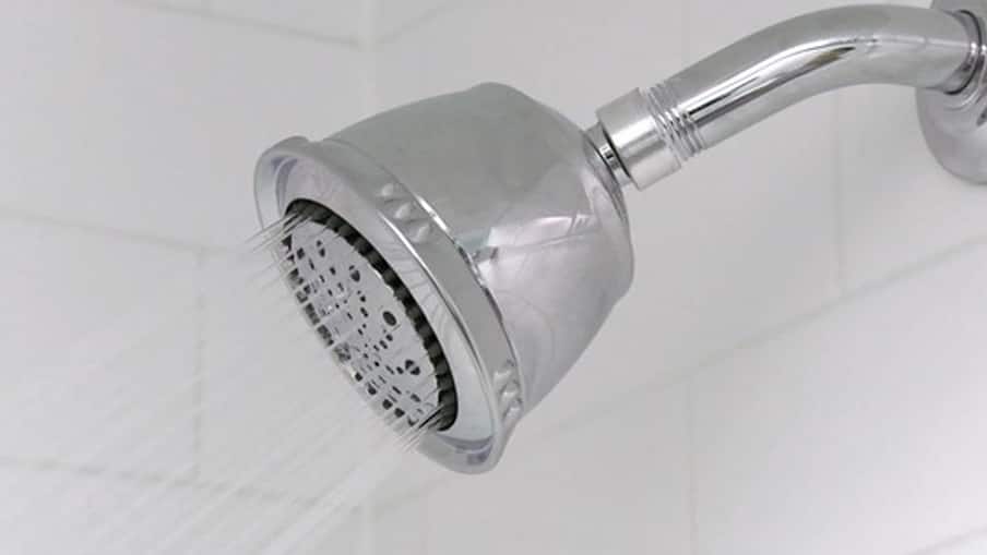 Replace showerhead turn on showerhead