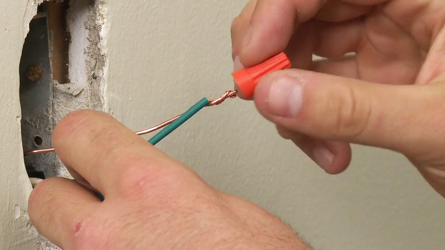 2015 Install a dimmer twist with green wire