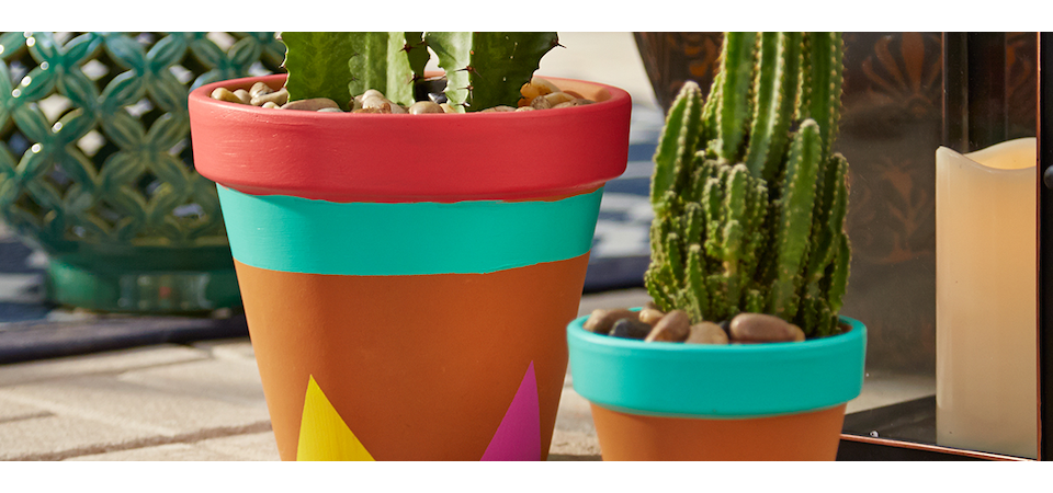 Outdoor Paint Terra Cotta Planters