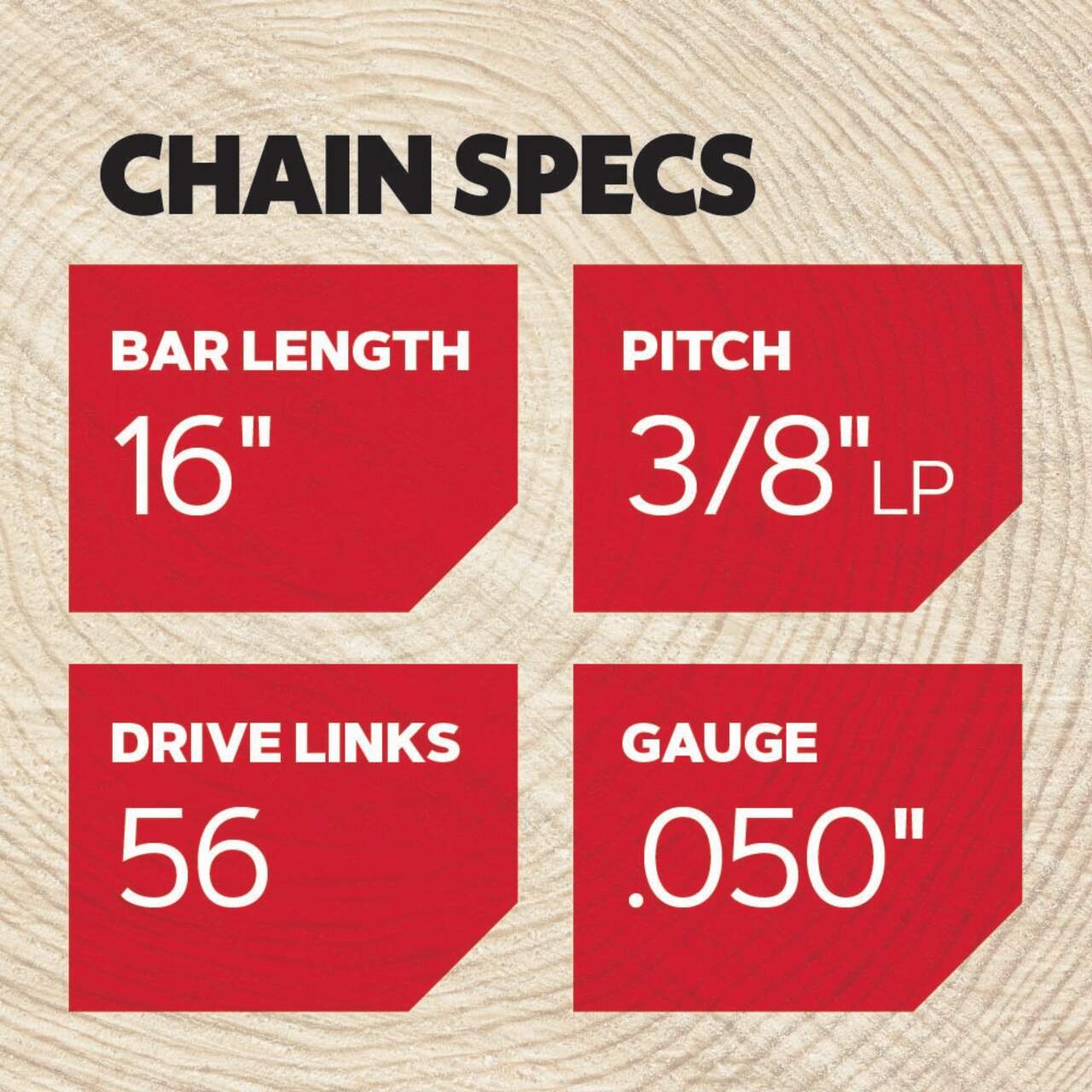 Oregon S56 AdvanceCut Replacement Chainsaw Chain Fits Various