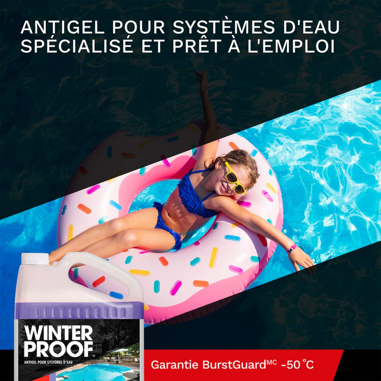 WinterProof<sup>MC</sup> - Antigel pour plomberie de piscine avec