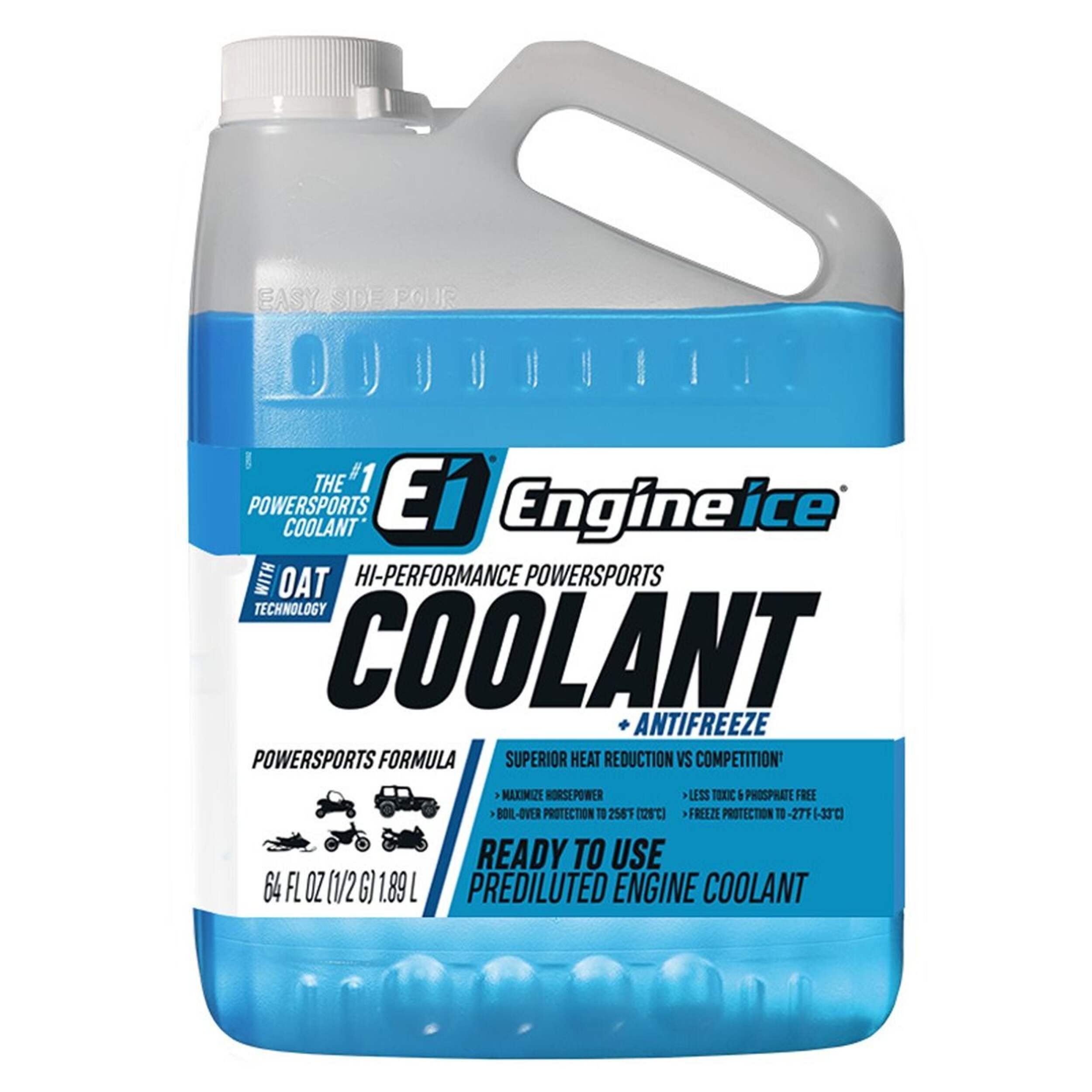 Recochem Engine Ice High-Performance Premixed Coolant, 2-L Front_Flat