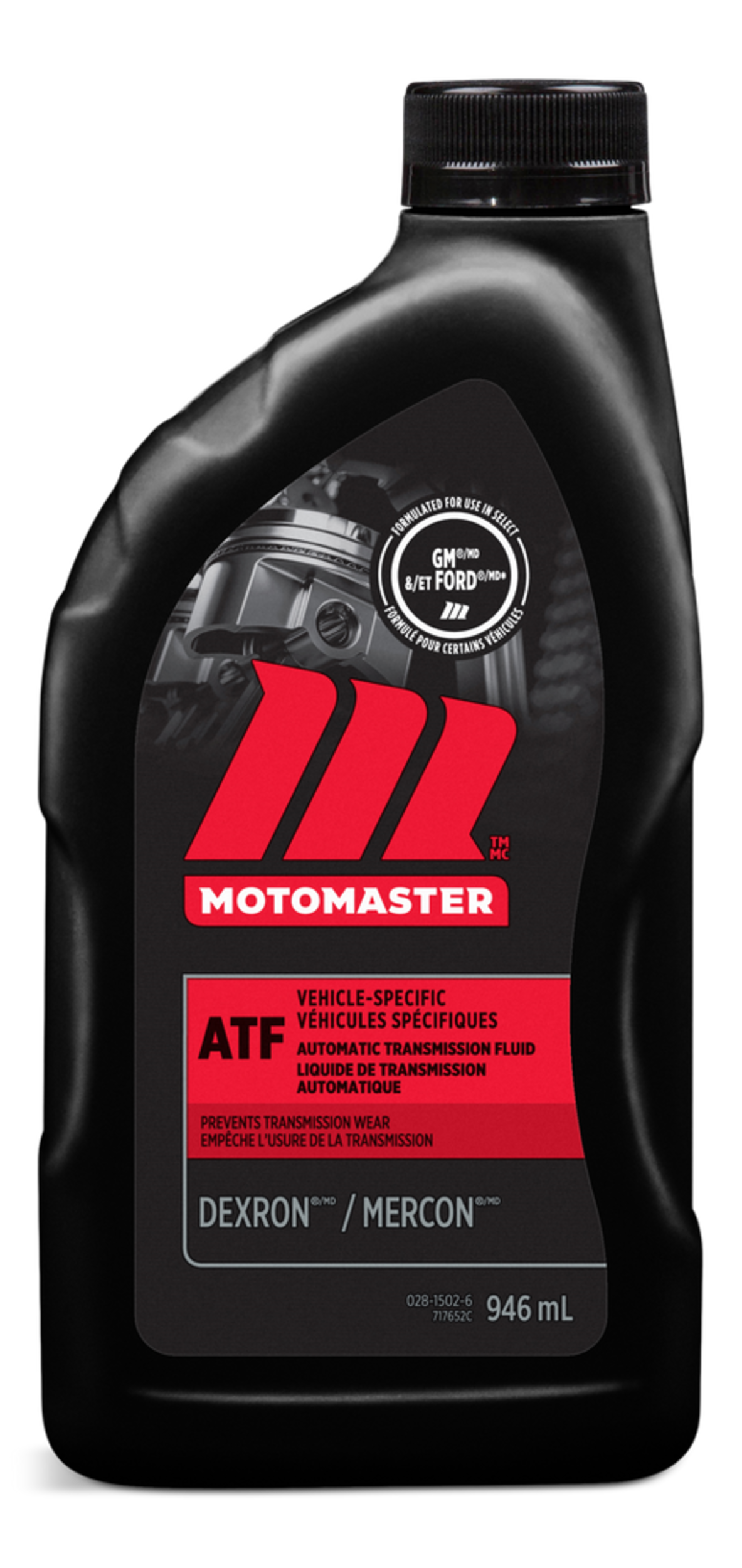 Moto Master Dexron III/Mercon Automatic Transmission Fluid/ATF