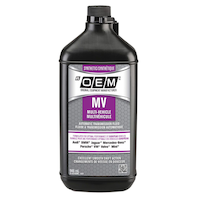 Liquide de transmission automatique synthétique du fabricant d’origine pour véhicules multiples, véhicules nord-américaines, 946 mL Front_Flat