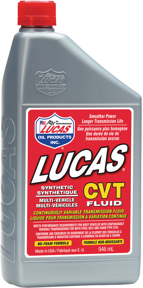 Lucas Oil Semi-Synthetic Multi-Vehicle CVT Transmission Fluid, 946-mL ...