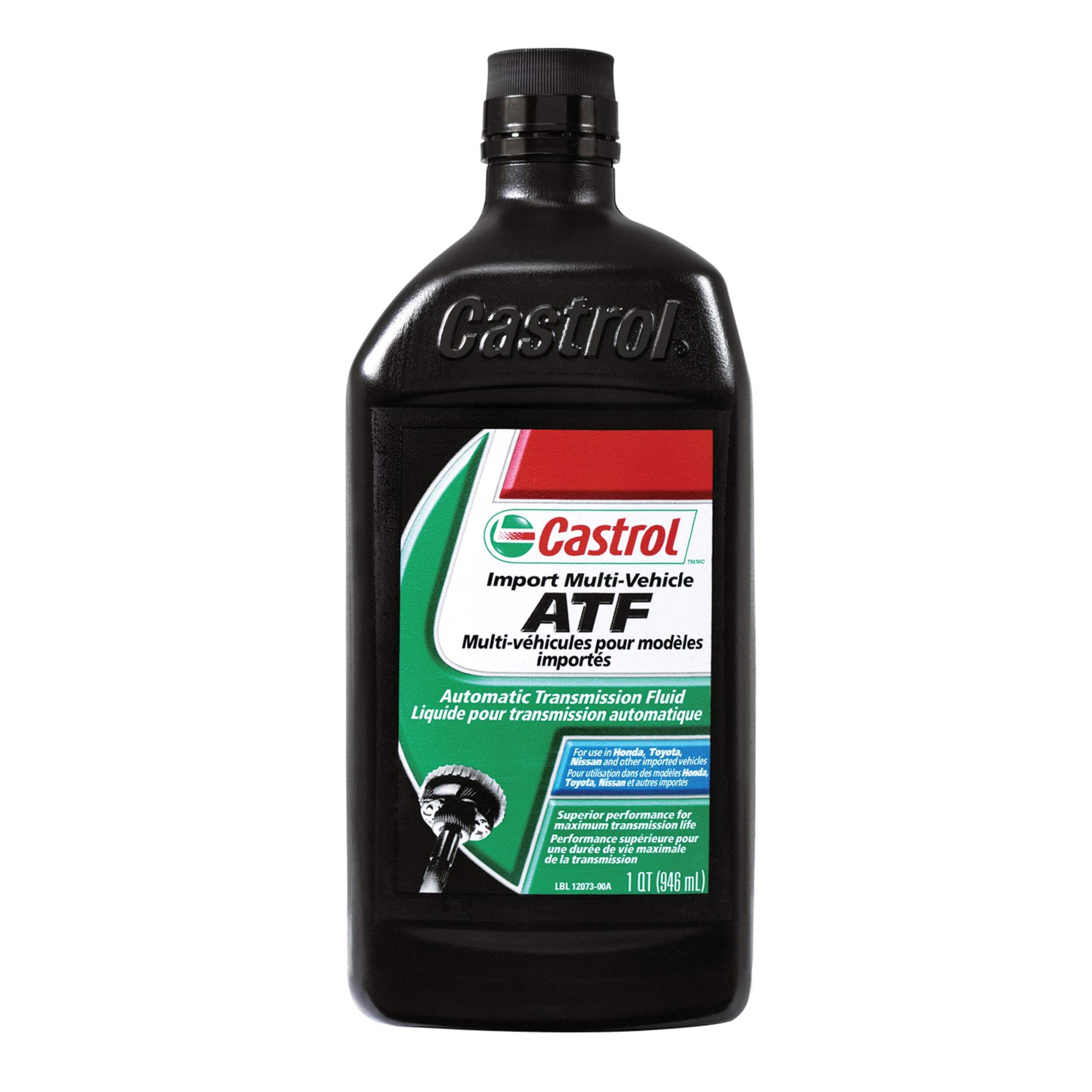 Castrol Import Multi-Vehicle ATF, 1 L Front_Flat