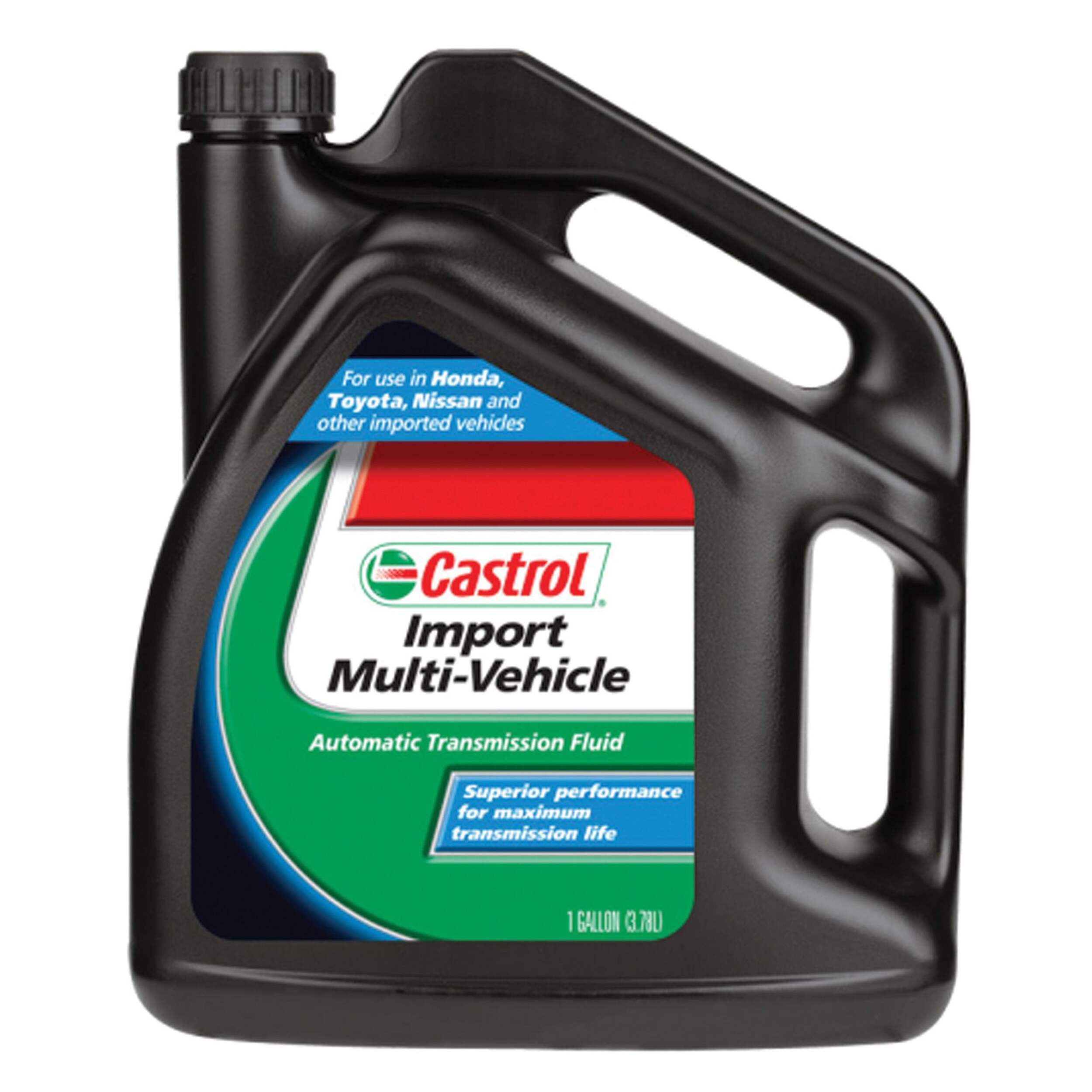 Castrol Import Multi-Vehicle ATF, 3.76 L Front_Flat