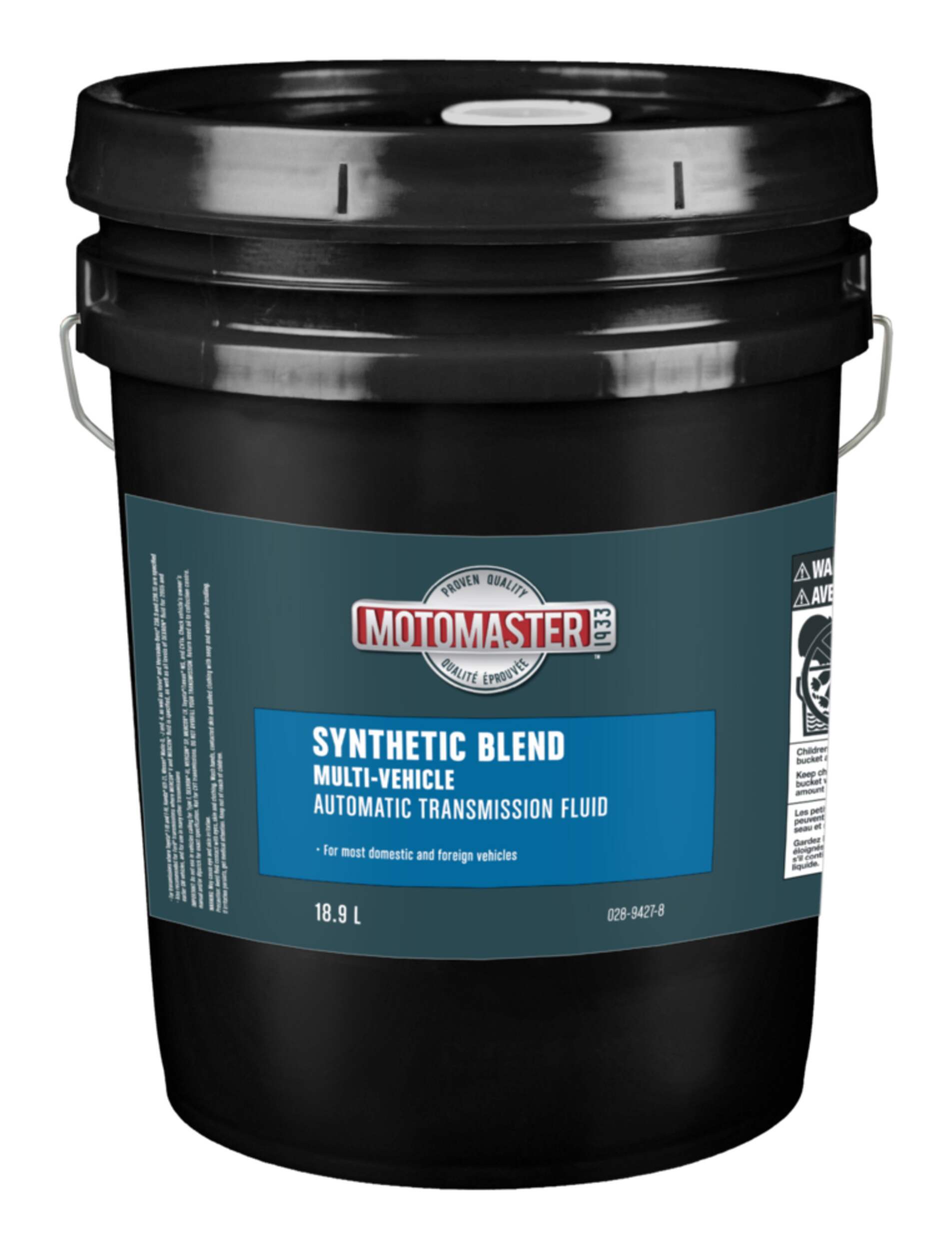 MotoMaster Multi-Vehicle Automatic Transmission Fluid Jug Front_Flat