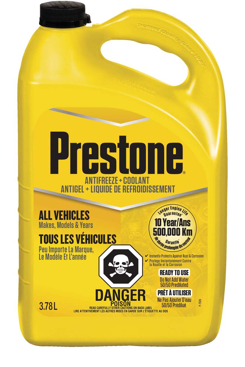 Prestone® 50/50 Premixed Anti-Freeze/Coolant for All Vehicles 3.78-L