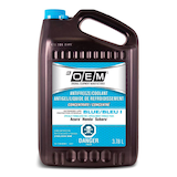 OEM Concentrated Anti-Freeze/Coolant, Honda/Acura/Subaru, Blue, 3.78-L Front_Flat