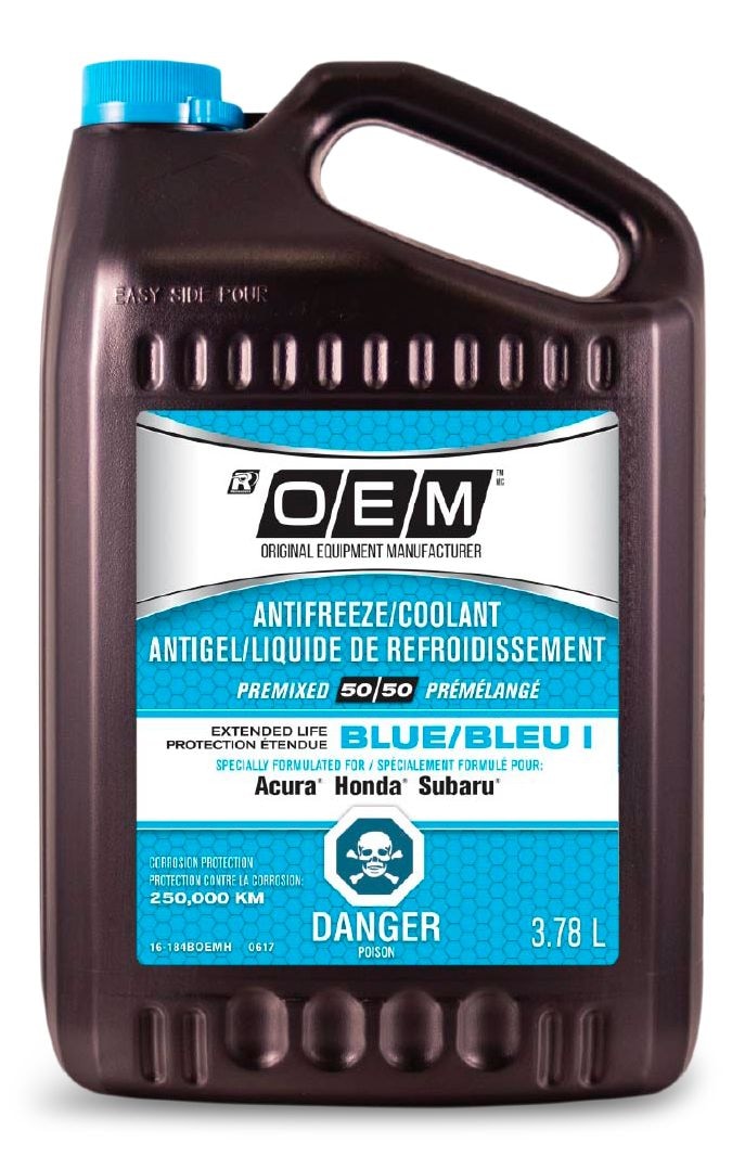 OEM 50/50 Premixed Anti-Freeze/Coolant, Ford/Lincoln/Mercury, Gold